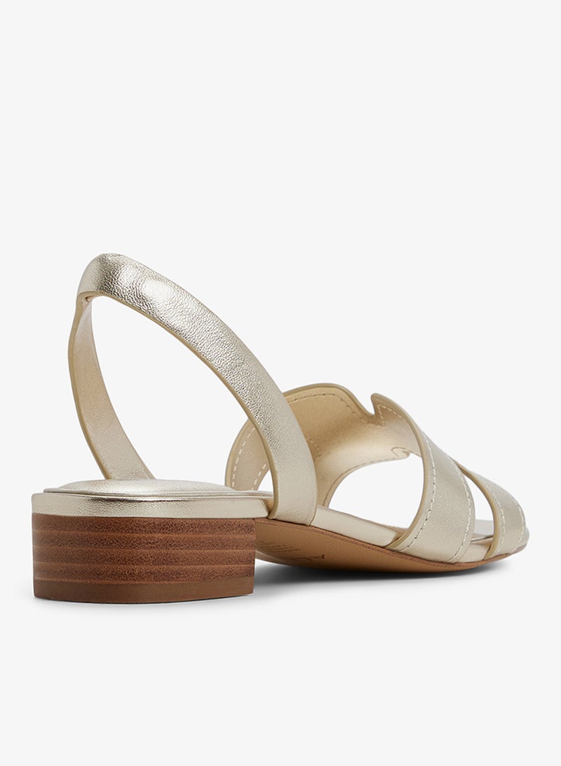 ALDO Javamannon Sling Back Low Heel Sandals - Image 4